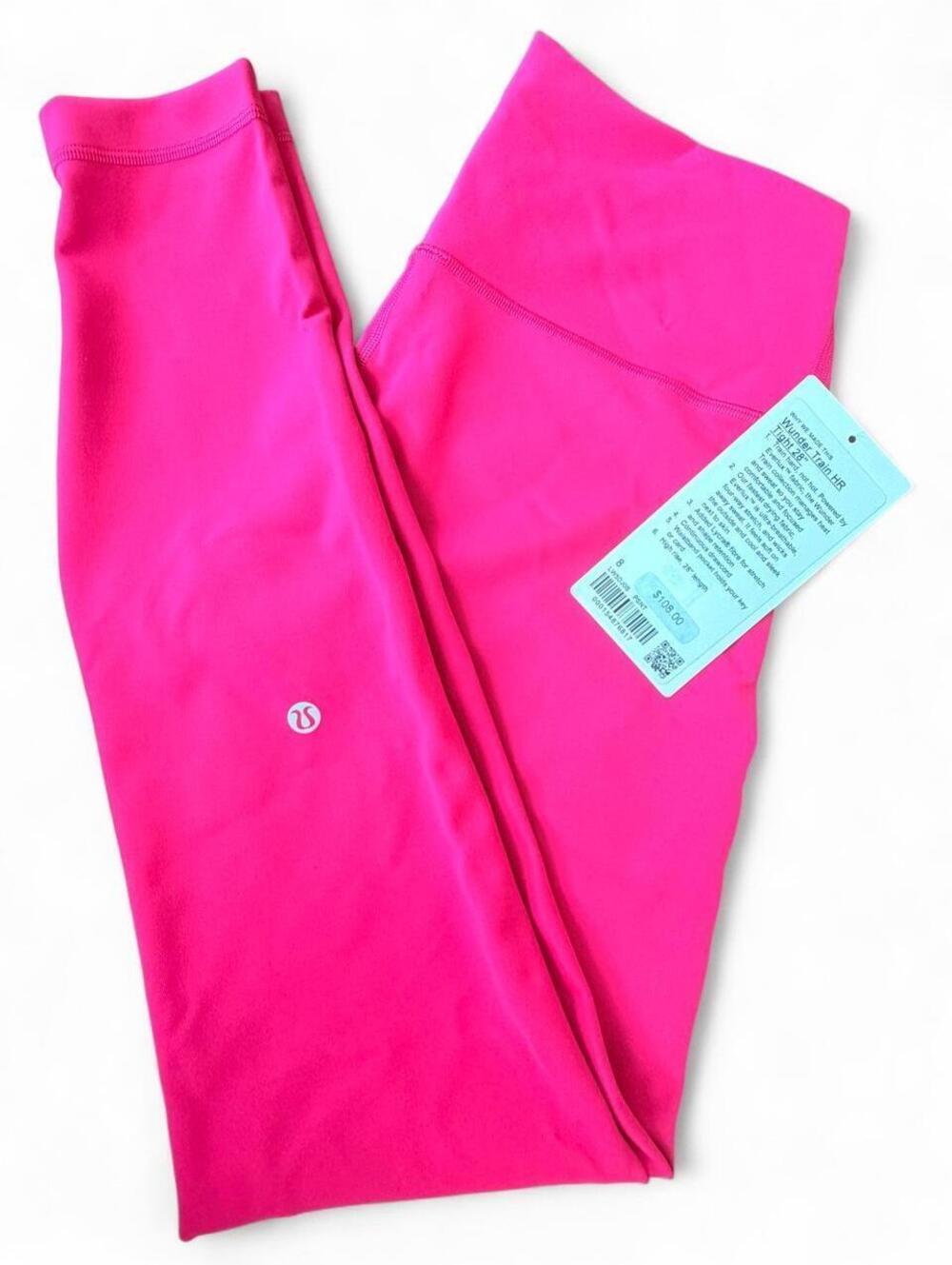 Lululemon Wunder Train HR Tight 28" in size 8